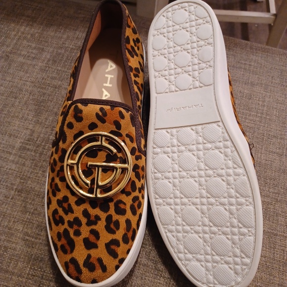 Cheetah print sneakers Women's Tahari size 8.5 - Picture 1 of 6